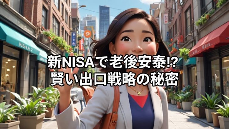 【出口戦略】新NISAを「老後のATM」にする方法。一生困らない取り崩しの黄金ルール