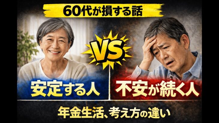 【必見】年金生活が安定する人が手放した考え方