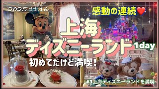 初めての【上海ディズニー】シニアでも超楽しい！感動がいっぱい♪