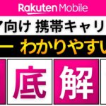 楽天モバイル社員が解説【シニアにおすすめ】料金プラン／家族割／シニア割／オプション／高齢者向けスマホ／乗り換えキャンペーン／楽天モバイルショップをご紹介します！