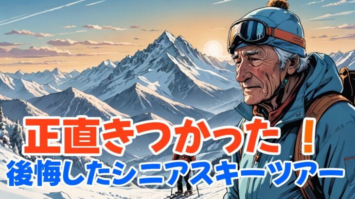 正直キツかった…実際に失敗したシニアスキーツアー