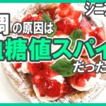 シニアの体調【不調の原因は血糖値スパイクだったのかも】ある１日の糖質過多の食事と身体の変化