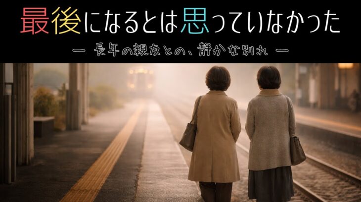 【シニアの後悔】あの旅行が、私たちの最後になるとは思っていなかった