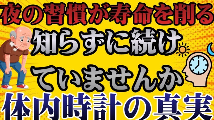 【医師警告】寝る前のスマホが体を壊す｜夜の習慣で変わる睡眠と健康｜藤田紘一郎