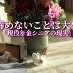 諦めないことは大事「現役年金シニアの現実」
