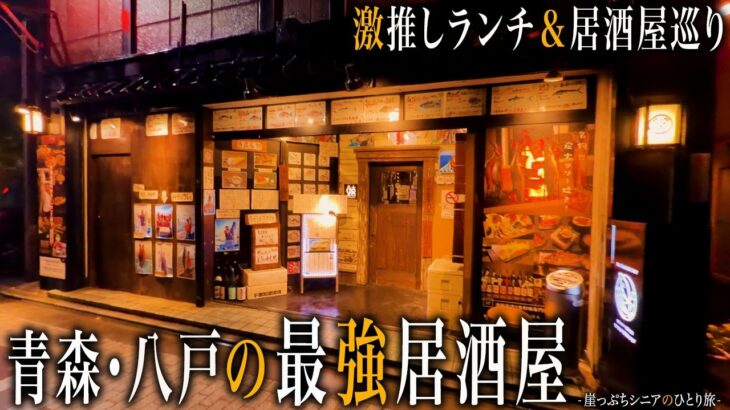【シニアひとり旅】 青森県・八戸の海鮮に酔い痴れる夜🌙｜崖っぷちシニアのひとり旅(グルメ旅)vol.52｜八戸市：青森県