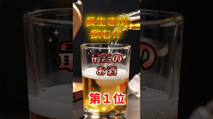 【1位はハイボールじゃない⁉】長生きが飲む、最高のお酒⁉#雑学 #健康 #医学 #ファッション #開運 #名言 #知恵