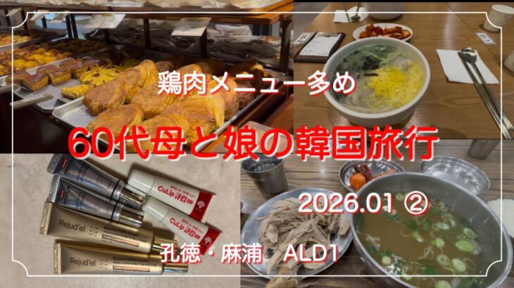 【韓国旅行パート②】1月母娘のソウル旅🇰🇷