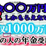 老後の年金 年収1000万円の人は65歳からの年金いくら受け取れるの？憧れの年収1000万円の人の年金受取額とは？年金は税金と同じようにお金持ちに厳しい!？年収1000万円の人の厚生年金の受取額とは？