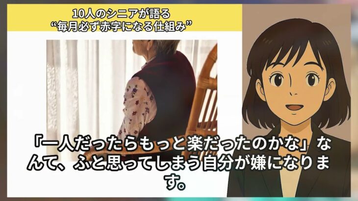 【年金だけでは足りない本当の理由】10人のシニアが語る“毎月必ず赤字になる仕組み”シニア口コミ10選紹介します