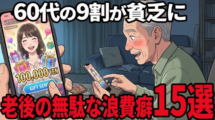 【シニアの本音】老後なのに無駄な浪費癖が止まらない…口コミ15選紹介します【老後貧乏】