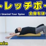 【最新版】ストレッチポールで15分間背骨・肩甲骨・股関節をほぐすルーティン【背中の疲労をとる方法】