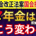 ˚⊱🪷⊰˚【超重要】2025年年金改正案がついに国会へ！年金の手取りは増える？減る？あなたの年金はこう変わる！この動画1本で2025年金改正案のすべてが分かります！˚⊱🪷⊰˚