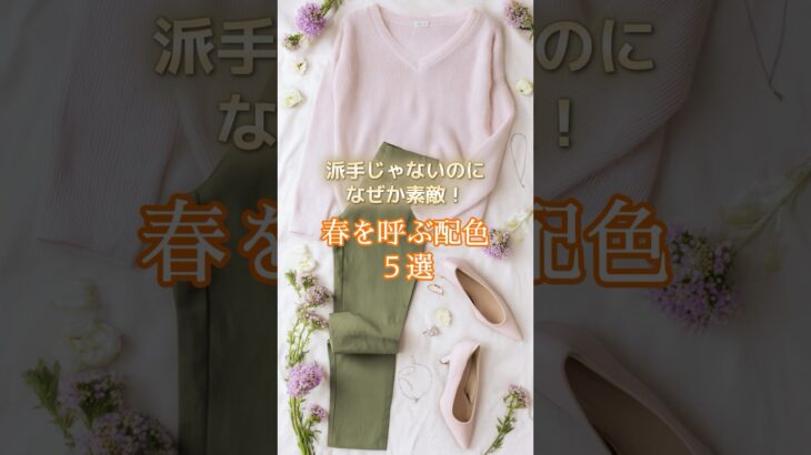 【シニアファッション】2026年最新版！派手じゃないのに素敵なカラーコーデ５選