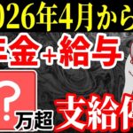 ˚⊱🪷⊰˚【速報！】2026年4月から年金ルールが激変します！今すぐあなたがやるべき行動を解説！˚⊱🪷⊰˚