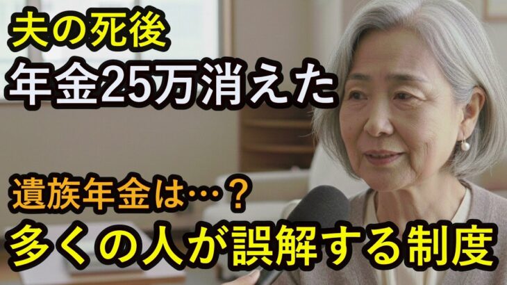 【遺族年金の誤解】夫の死後、年金25万円が15万円に…77歳妻を襲った現実