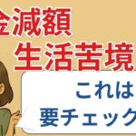 【#3】【速報】年金カット！月5000円減で生活苦
