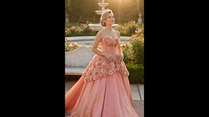 40代・50代が一番輝く！大人のエレガントピンクド#ootd #eveningdress #pinkdress