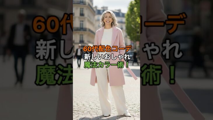 大人の配色コーデ #60代ファッション
