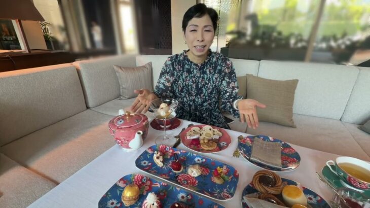 【シニア60代一人旅 海外旅行】年金受給者 タイ バンコク④日目〜カペラバンコク「Tea Lounge」アフタヌーンティー