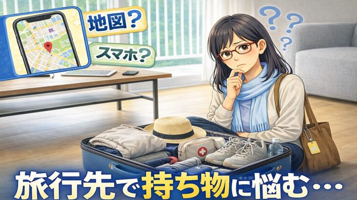 旅行に持っていく荷物で困ってない？60代女性にお勧めの旅行で役立つ便利アイテムをご紹介！【60代】【60代旅行】