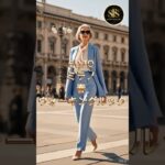 6070 ミラノ春ウォーキングルック | シニアファッション ルックブック 春コーデ動画