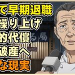 【漫画】62歳で早期退職…年金「繰り上げ受給」を選んだ男が支払う致命的な代償。老後破産へ転落する残酷な現実【シニアライフ】【60代以上の方へ】