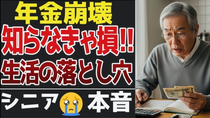 【年金崩壊】65歳からの“知らなきゃ損する”生活の落とし穴 。口コミ30選【シニアの口コミ】