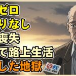 【漫画】月6万5千円の年金で暮らせると信じた男の末路…貯金ゼロ・身寄りなし、69歳で家も金も失い路上へ転落した残酷な現実【シニアライフ】【60代以上の方へ】