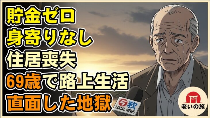 【漫画】月6万5千円の年金で暮らせると信じた男の末路…貯金ゼロ・身寄りなし、69歳で家も金も失い路上へ転落した残酷な現実【シニアライフ】【60代以上の方へ】