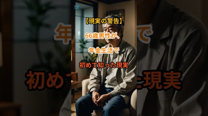 【現実の衝撃】年金生活に入った66歳が直面した真実とは【シニアの口コミ】