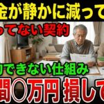 年金生活の家計点検：見落とし支出7つを整理【シニア/お金】