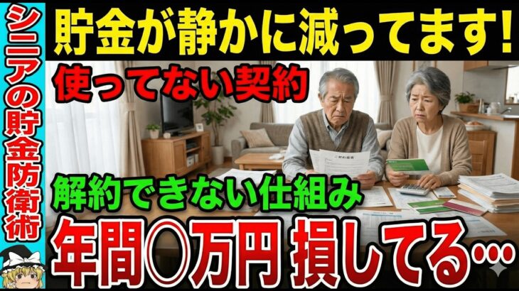 年金生活の家計点検：見落とし支出7つを整理【シニア/お金】
