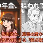 【後妻業を疑え】シニア世代「俺の年金、狙われてる？」70代のあなた！女性から近づいてきたら、それは後妻業かも知れません！