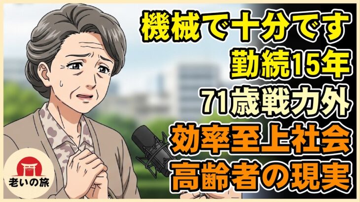 【漫画】「働かなきゃ、生きられない」──年金も尽き、時給半分になっても膝を押さえて働いた71歳。その結末は、“社会に使い捨てられた人間”だった。【シニアライフ】【60代以上の方へ】