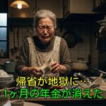 75歳母の叫び「もう限界…」1ヶ月の年金が消えた帰省地獄の末路