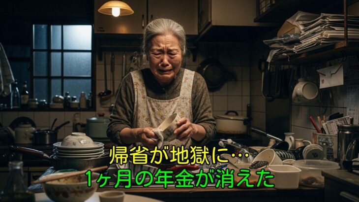 75歳母の叫び「もう限界…」1ヶ月の年金が消えた帰省地獄の末路