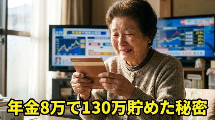 年金8万で3年130万!? 貯金が底をつく人と貯まる人の「決定的な1つの違い」