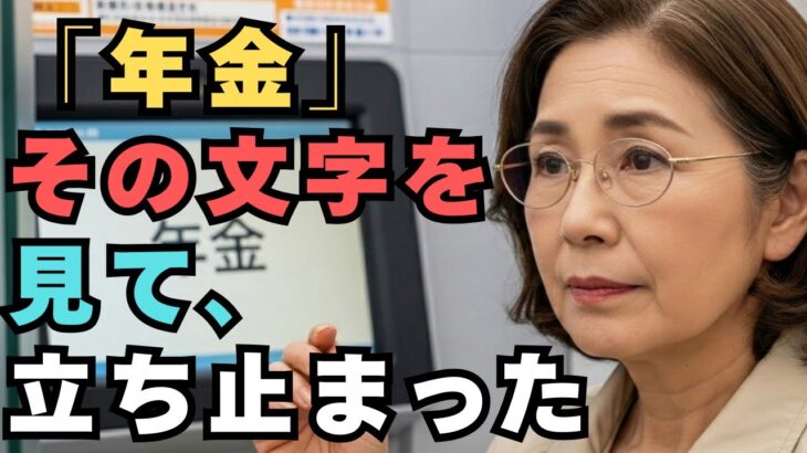 【シニア女性の独り言】郵便局のATMで「年金」の文字を見て、少し立ち止まった日