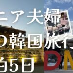 【韓国】シニア夫婦冬の韓国旅行４泊５日