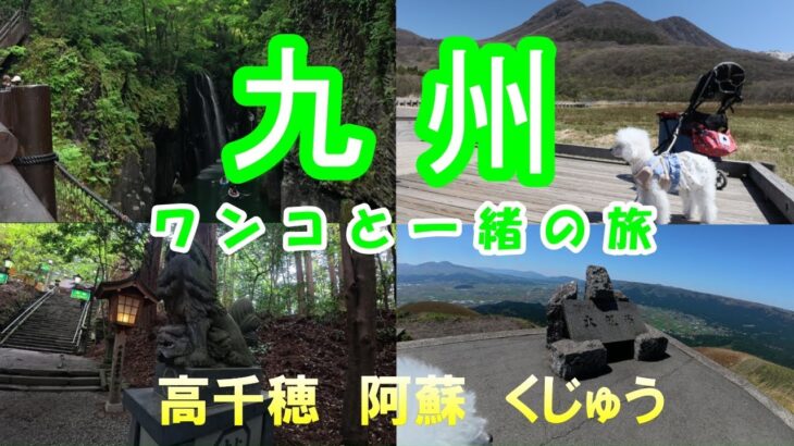【６０代シニア旅】九州の高千穂 阿蘇 くじゅうをドライブ！