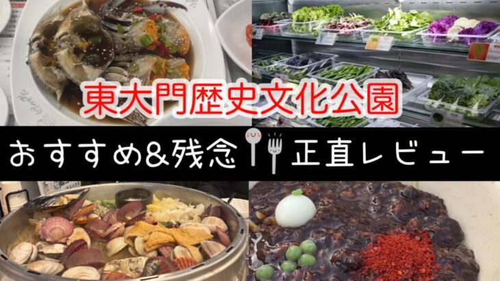 【韓国旅行】東大門エリアのおすすめ&ちょっと残念グルメ　シニアも行きやすいお店紹介