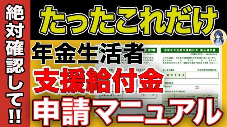 ˚⊱🪷⊰˚【限定公開】わかりやすい年金生活者支援給付金解説【完全解説】˚⊱🪷⊰˚