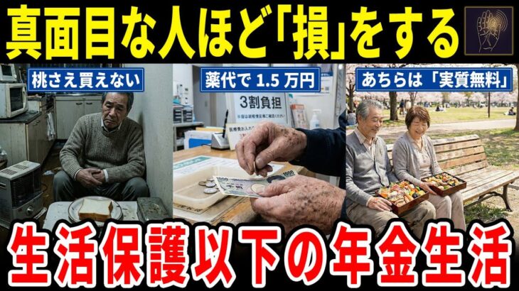 【年金の罠】老後破産は真面目な人ほど陥る。生活保護以下の年金生活に苦しむシニアの不公平な現実の口コミ＜老後・シニアライフ＞
