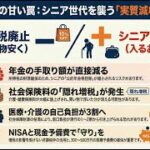 消費税廃止でシニアの年金が狙われる！？「税率ゼロ」の裏に隠された収入減の罠
