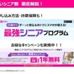 みんな知らない、楽天モバイルシニア割徹底解説