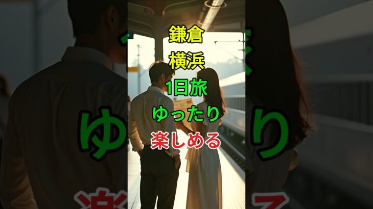 鎌倉横浜1日旅ゆったり楽しめる