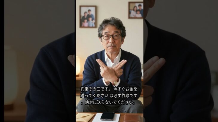 スマホ詐欺から身を守る10の約束——今すぐお孫さんに見せてください