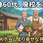 年金月10万の独身オヤジ3人が、限界集落の「廃校」を100万円で買って共同生活した結果…高級老人ホームが霞む最強の楽園【シニア朗読雑学】