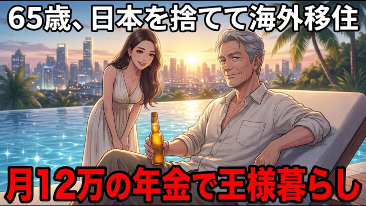 月12万の年金で「日本は無理」と悟った65歳。すべてを捨てて東南アジアへ移住し、プール付きマンションで王様のように暮らすリアル【シニア朗読雑学】